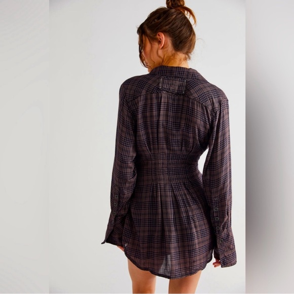 Free People Catalynn Cinched Shirt XS NWT - Picture 2 of 5